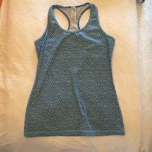 Kids Ivivva multi-colored blue athletic tank